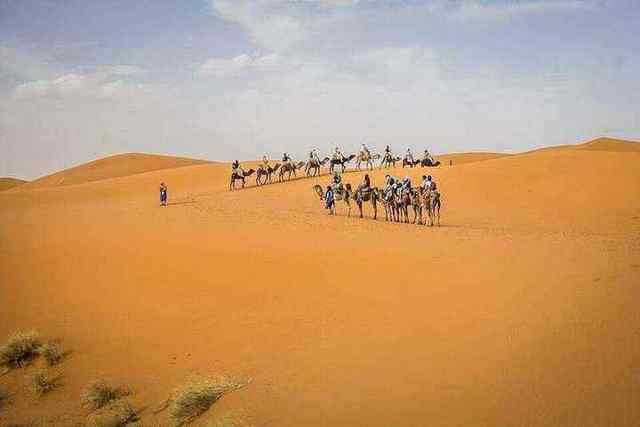 Merzouga desert dunes