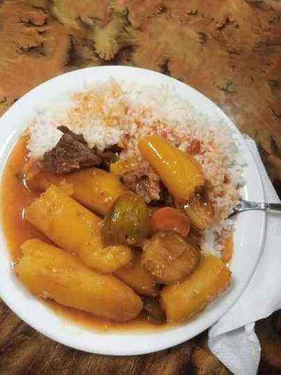 Katogo and Ugandan breakfast