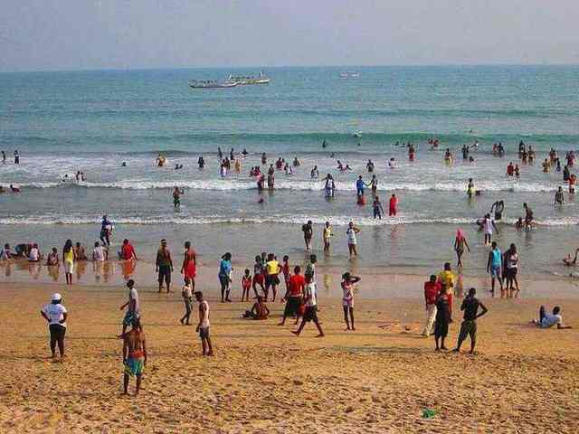 Kokrobite Beach in Ghana