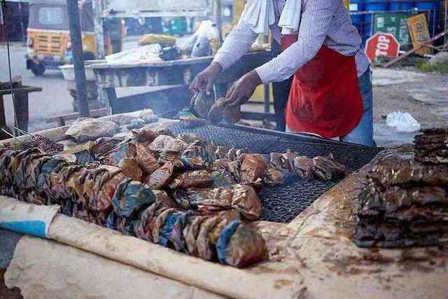 Street food in Ghana